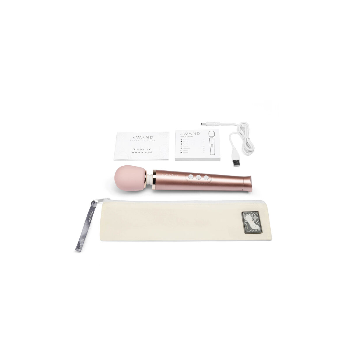 Baguette de Massage Petite Le Wand Rose Non